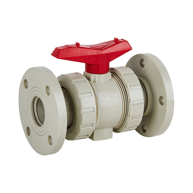 PPH Q41F-10S Flanged Duplex Unionis Ball Valve DN15-100 GB Standard