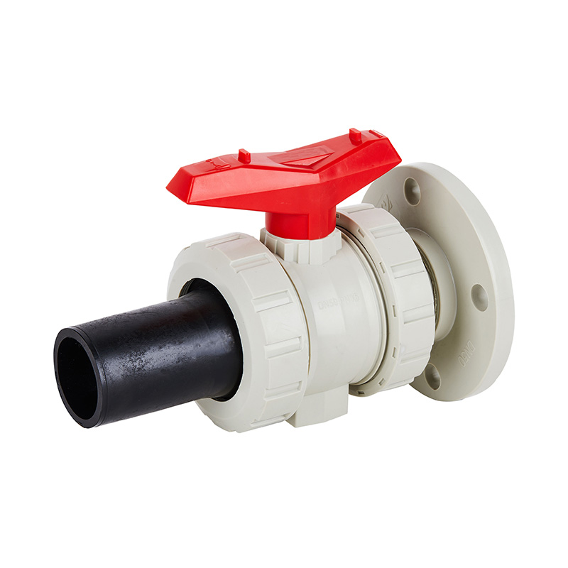 PPH Flange、PE Butt iuncta Ball Valve DN50 GB Standard