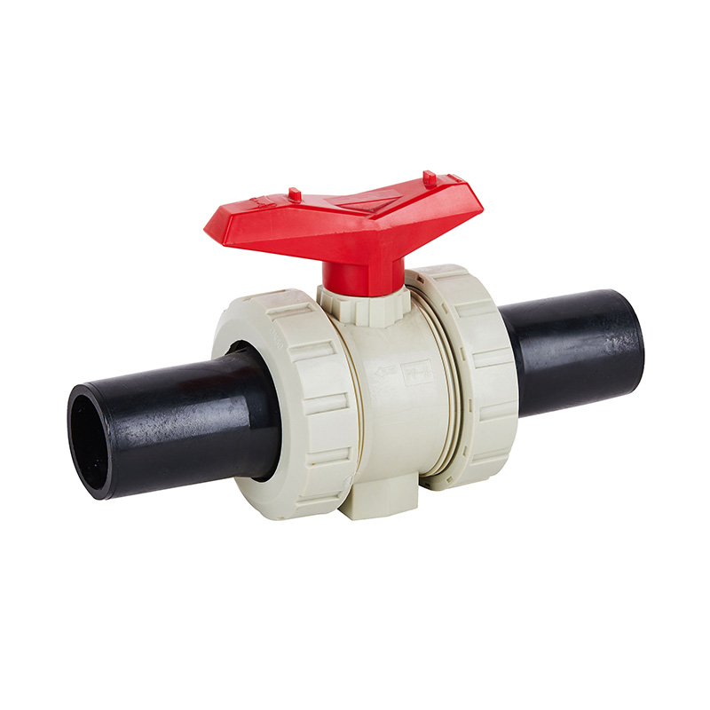 PPH PE Butt iuncta Ball Valve DN50 GB Standard