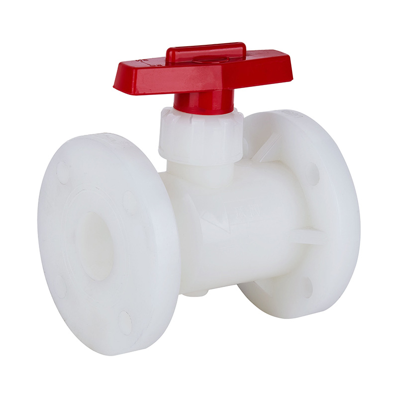 PVDF Q41F-10F Flange Type Globe Valve DN15-300 1/2'-12' ANSI Standard