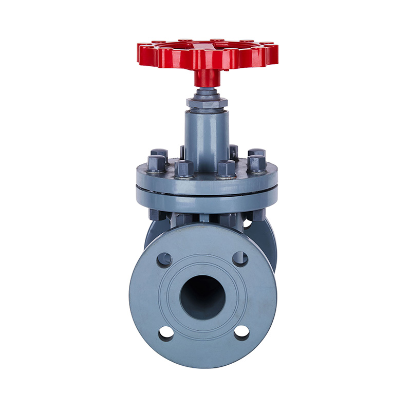 PVC-C J41F-10V Flange Type Globe Valve DN15-150 GB Standard