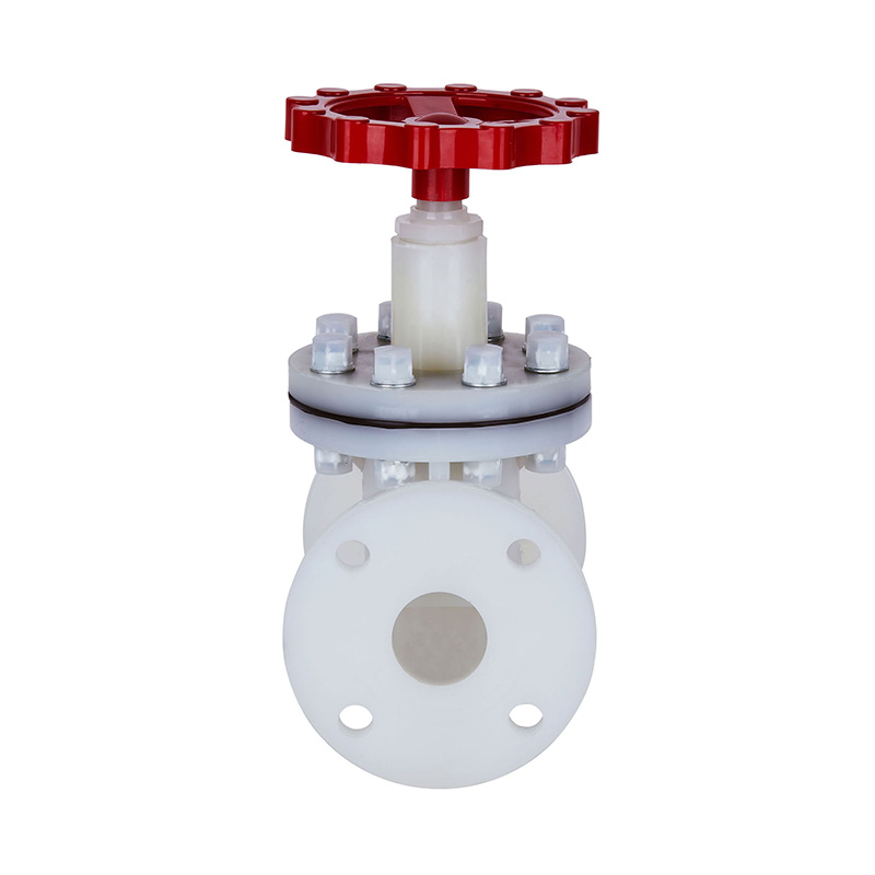 PVDF J41F-10F Flange Type Globe Valve DN15-150 GB Standard