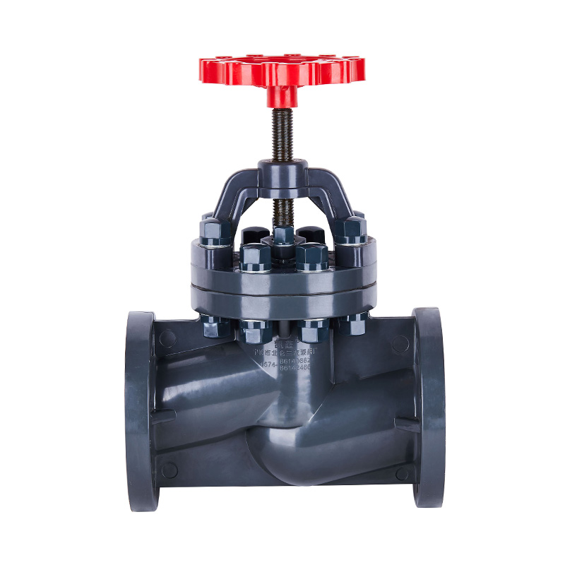 PVC-U J41F-10U Flange Type Globe Valve DN15-150 1/2'-6' ANSI Standard
