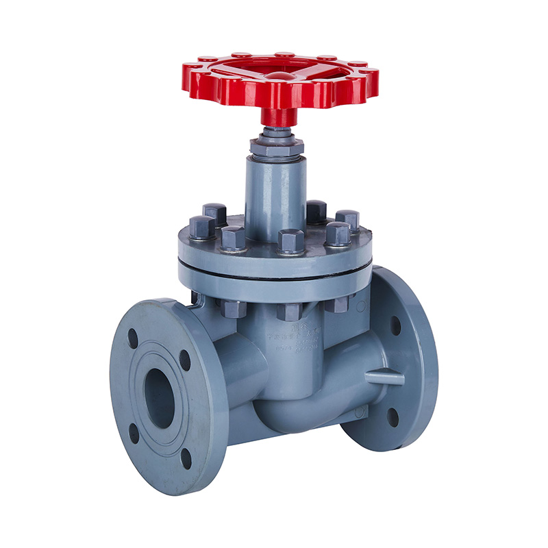 PVC-C J41F-10V Flange Type Globe Valve DN15-150 1/2'-6' ANSI Standard