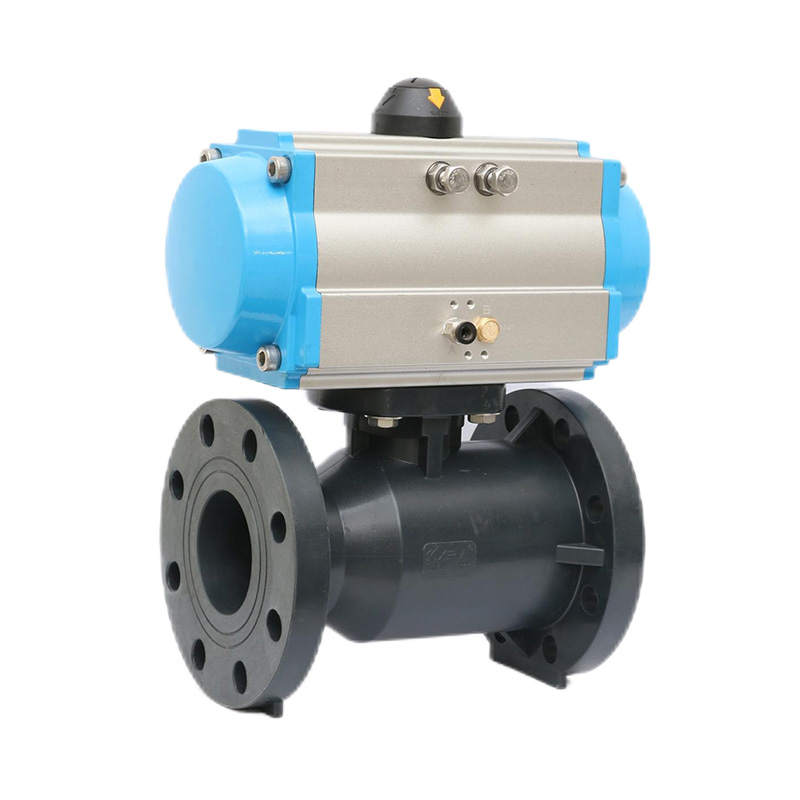 FRPP Q641F-10S Pneumaticum Flange Ball Valve DN20-300 20A-300A JIS Standard