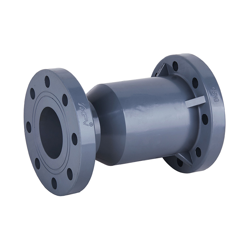 PVC-C H41F-10V Vertical Check Valve ANSI Standard DN15-300 1/2'-12' ANSI Standard