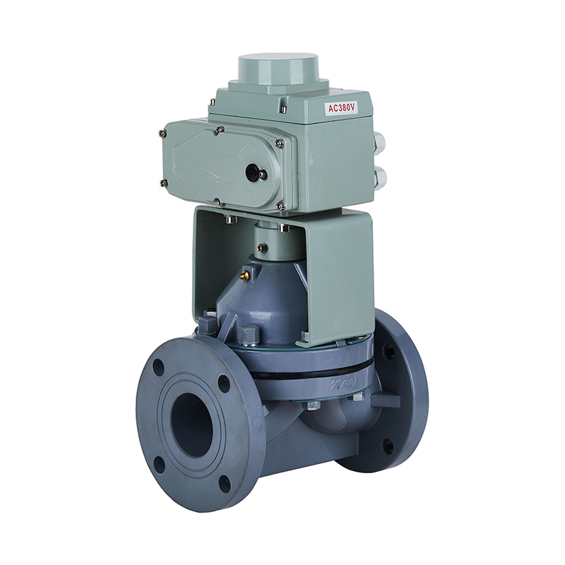 PVC-C G941F-10V Electric Diaphragma Valvae DN15-300 GB Standard