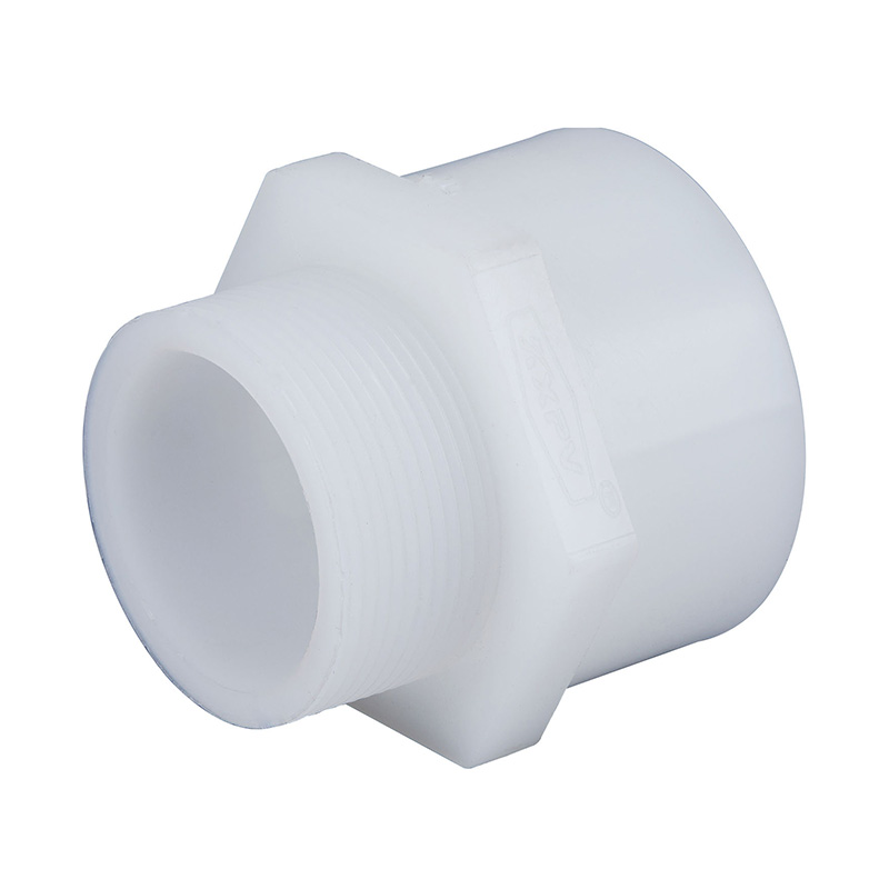 PVDF Male Threaded Adaptor DN15-50 GB Standard